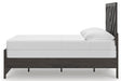 Signature Design Charcoal Full Panel Bed