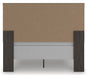 Signature Design Charcoal Queen Panel Bed