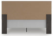 Signature Design Charcoal King Panel Bed