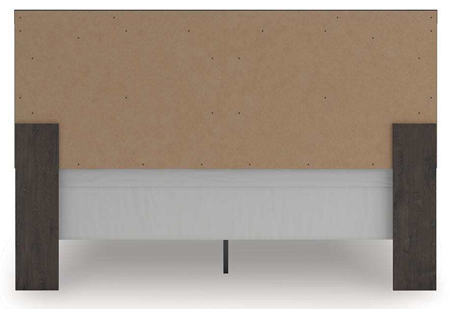Signature Design Charcoal King Panel Bed