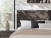 Signature Design Charcoal King Panel Bed