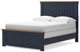 Signature Design Brown/Blue Full Panel Bed