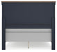 Signature Design Brown/Blue Full Panel Bed