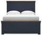 Signature Design Brown/Blue Full Panel Bed