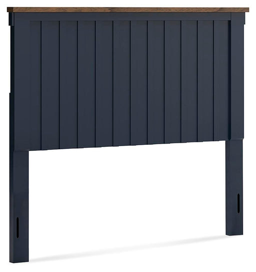 Signature Design Brown/Blue Full Panel Headboard