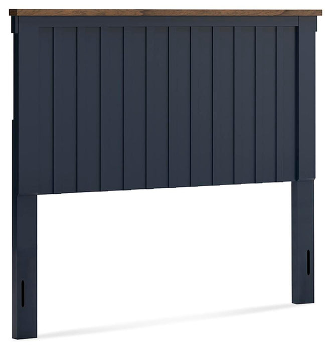 Signature Design Brown/Blue Full Panel Headboard