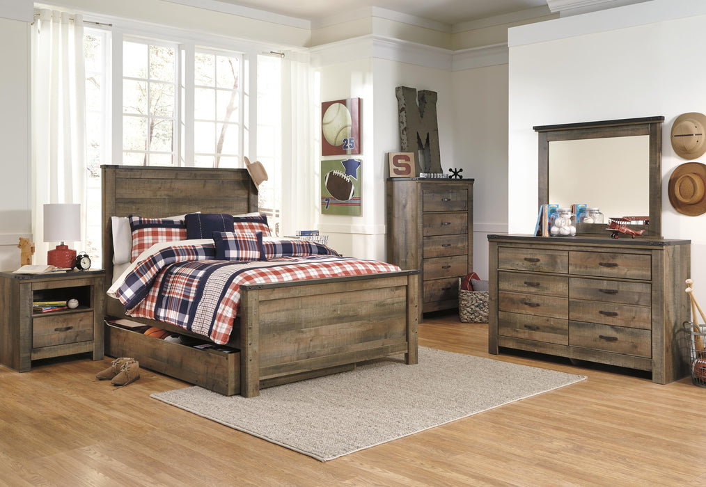 Signature Design Brown Full Panel Headboard