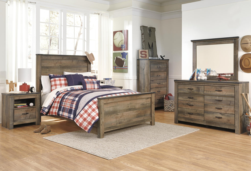 Signature Design Brown Full Panel Headboard