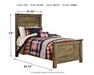 Signature Design Brown Twin Panel Bed