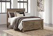 Signature Design Brown Queen Panel Bed