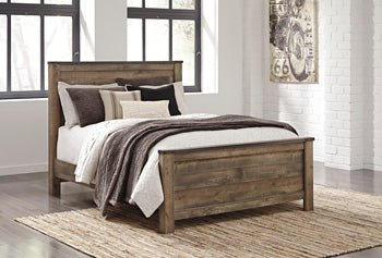 Signature Design Brown Queen Panel Bed