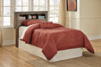 Signature Design Brown Twin Bookcase Headboard