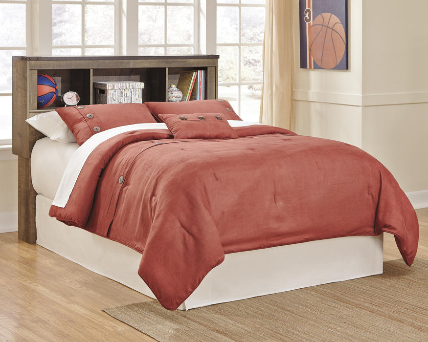 Signature Design Brown Full Bookcase Headboard