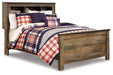 Signature Design Brown Full Bookcase Panel Bed