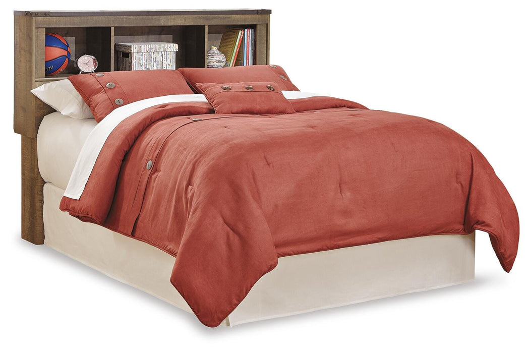 Signature Design Brown Full Bookcase Headboard