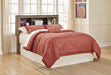 Signature Design Brown Full Bookcase Headboard