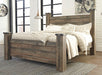 Signature Design Brown King Poster Bed