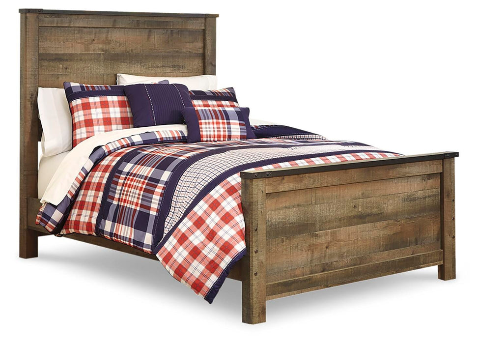 Signature Design Brown Full Panel Bed