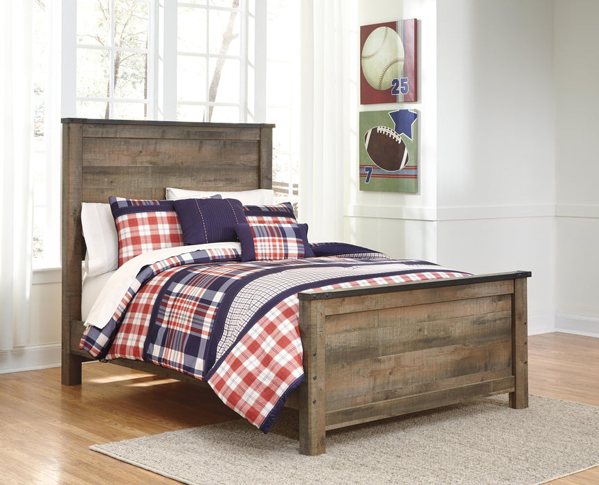 Signature Design Brown Full Panel Bed