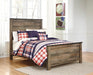 Signature Design Brown Full Panel Bed