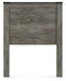 Signature Design Gray Twin Panel Headboard