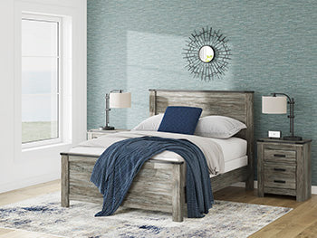 Signature Design Gray Queen Panel Headboard