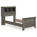 Signature Design Gray Twin Bookcase Headboard