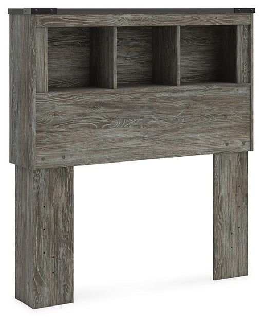 Signature Design Gray Twin Bookcase Headboard
