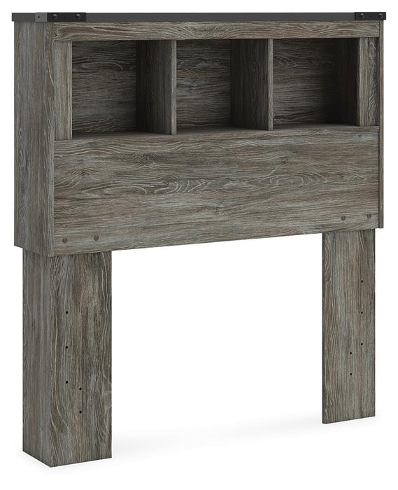 Signature Design Gray Twin Bookcase Headboard