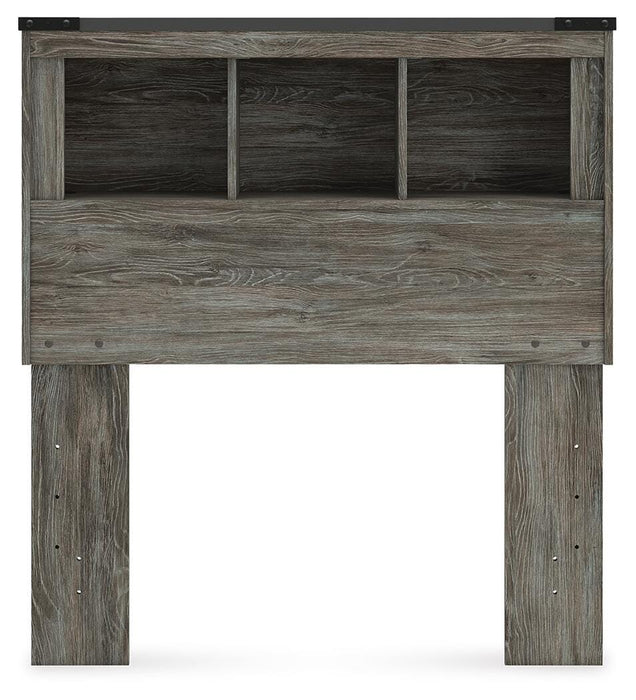 Signature Design Gray Twin Bookcase Headboard