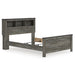 Signature Design Gray Queen Bookcase Headboard