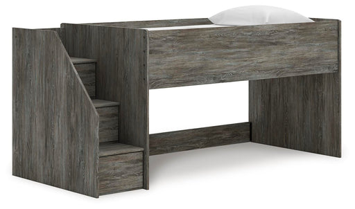 Signature Design Gray Twin Loft Bed