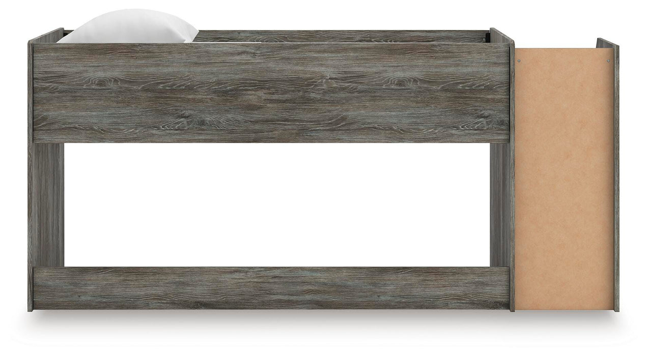 Signature Design Gray Twin Loft Bed