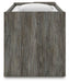 Signature Design Gray Twin Loft Bed with Bookcase Storage