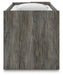 Signature Design Gray Twin Loft Bed with Drawer Storage