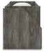 Signature Design Gray Twin over Twin Loft Bed