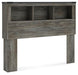 Signature Design Gray Full Bookcase Headboard