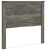 Signature Design Gray Full Panel Headboard