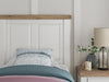 Benchcraft White/Brown Twin Panel Storage Bed