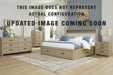 Signature Design Gray Queen Bookcase Bed