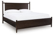 Benchcraft Merlot Queen Panel Bed