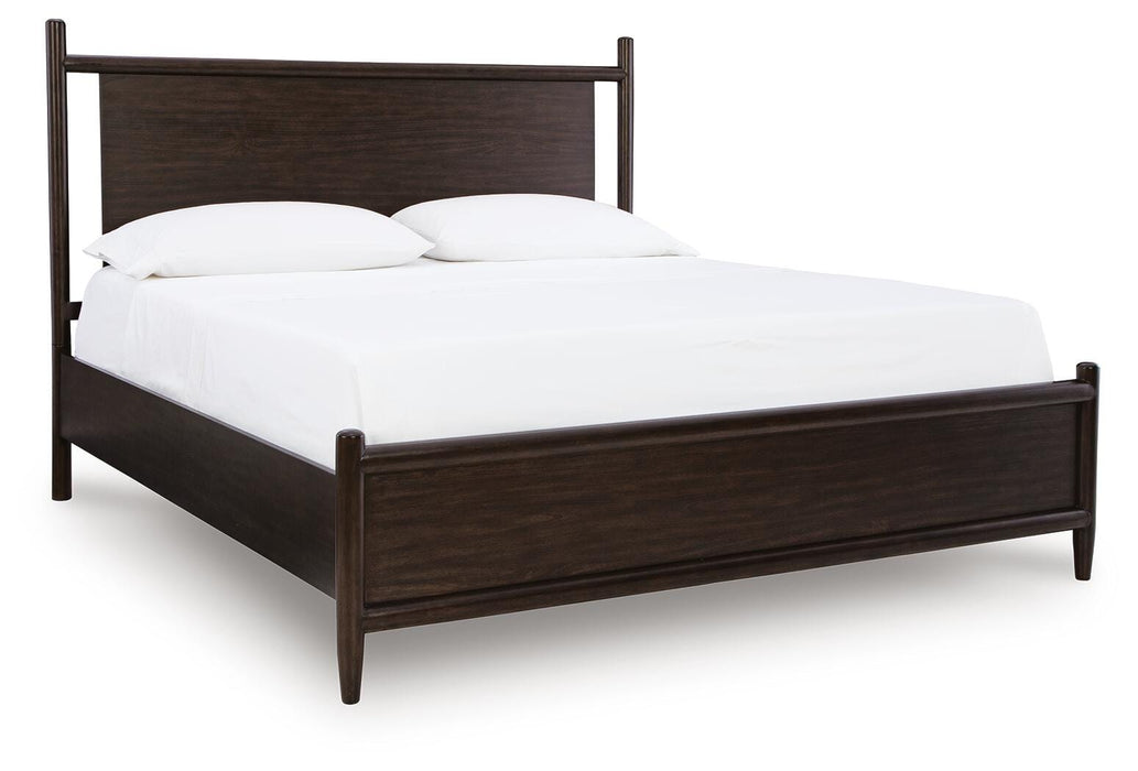 Benchcraft Merlot California King Panel Bed