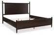 Benchcraft Merlot Queen Panel Bed