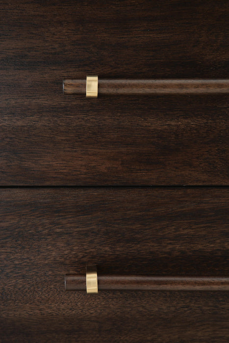Benchcraft Merlot Dresser and Mirror