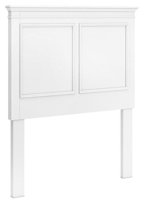 Signature Design White Twin Panel Headboard