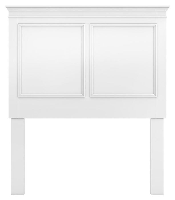 Signature Design White Twin Panel Headboard
