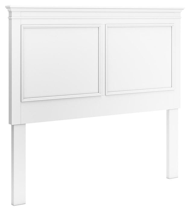 Signature Design White Full Panel Headboard