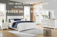 Signature Design White Twin Panel Headboard