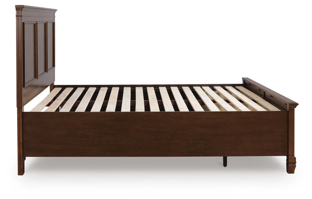 Signature Design Brown King Panel Storage Bed