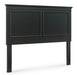 Signature Design Black Queen Panel Headboard